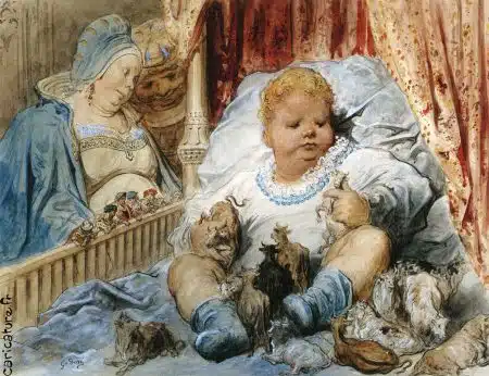 The Childhood of Pantagruel by Gustave Doré