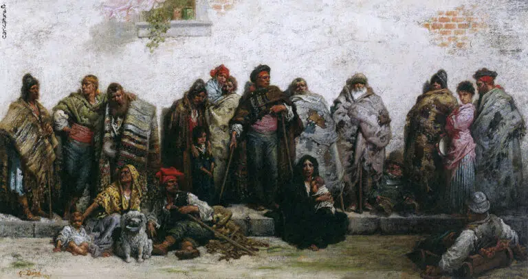 Beggars of Burgos by Gustave Doré