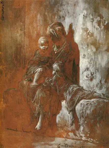 London's Poor by Gustave Doré