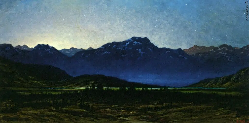 Mountain Landscape by Gustave Doré