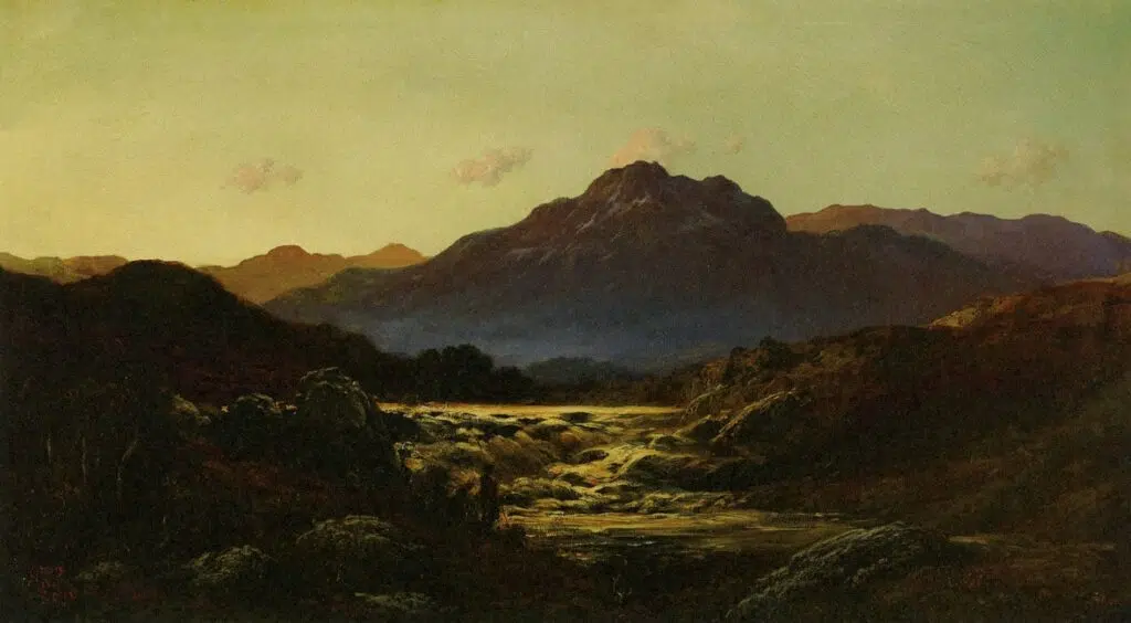 Torrent in the Hills by Gustave Doré