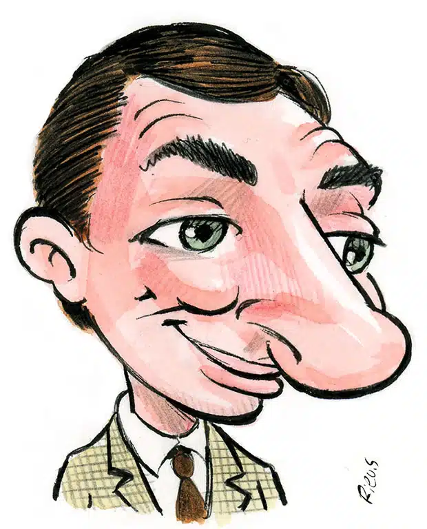 Mr Bean caricature