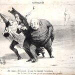 A Patch-up (Un Replatrage, 1851). A critical lithograph on social issues, published in Le Charivari.