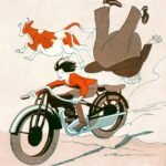 Summer Resorts (Villégiatures, from L'Assiette au Beurre no. 17). July 25, 1901. Illustration for the satirical magazine.