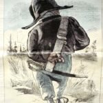 Rural guard (Garde rural). A caricature of a guard with an exaggerated head.