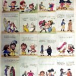 Part of a series of prints depicting Lilliputians.