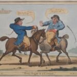 Every Rogue is a Coward by James Gillray.