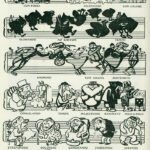 Light it up! Light it up! Winter Symphony. Published in the magazine La Vie Heureuse in 1902.