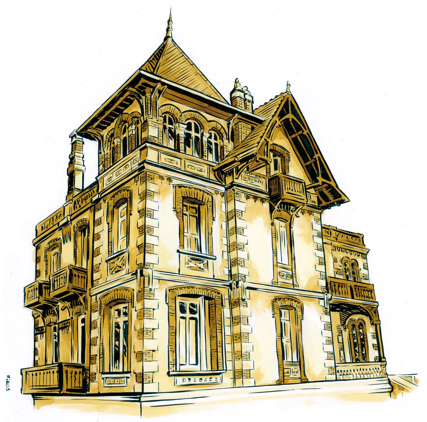 Villa Teresa house portrait